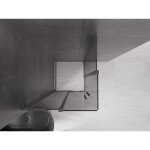MEXEN/S - Velar L Duo sprchový kout, posuvné dveře 100 x 100, grafit, gun gray kartáčovanáana 871-100-100-02-43-66