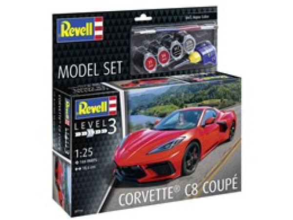 ModelSet auto 67714 - Corvette C8 Coupé (1:24)