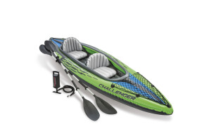 Kajak CHALLENGER K2 KAYAK vč. Pádel - Alltoys Intex
