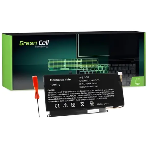 Green Cell DE105 Dell Vostro 5460 5470 5480 5560 / Baterie pro notebook / 11.1V / 4500 mAh / Li-Poly (DE105)