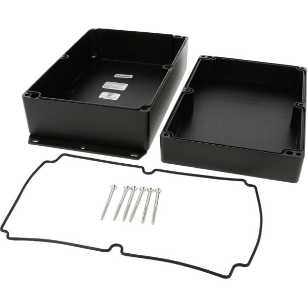 Hammond Electronics 1550Z220FBK univerzální pouzdro 223 x 147 x 83 litý hliník černá 1 ks