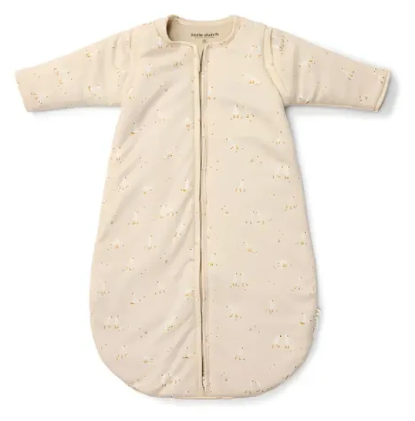 Little Dutch Husa Newborn Naturals 70 cm / Spací pytel / oddělitelné rukávy / TOG 2 / 100% bavlna / od 3 měsíců (TE11625032LD)
