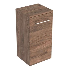 GEBERIT - Selnova Square Boční skříňka 65x33x30 cm, 1 dvířka, ořech hickory 501.274.00.1