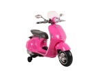Mamido Dětský elektrický skútr Vespa GTS růžový