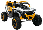Mamido Elektrické autíčko Buggy M3 4x4 žluto-bílé