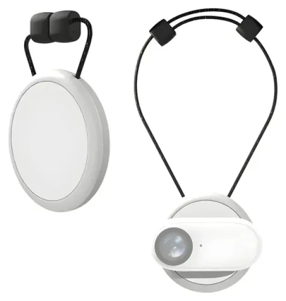 Puluz PU889W bílá / Magnetický držák / Pro Insta360 GO 3/GO 3S / 360° otočení / silikon (PU889W)