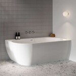 RAVAK - Freedom Corner Vana 170x80 cm, pravá, bílá XC00100040