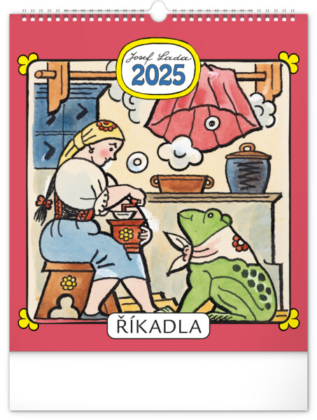 Nástěnný kalendář 2025 Říkadla,