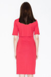 Dámské šaty model 5663694 red Červená L - Figl