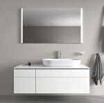 DURAVIT - Luv Umyvadlo na desku, 80x40 cm, WonderGliss, bílá 03798000001