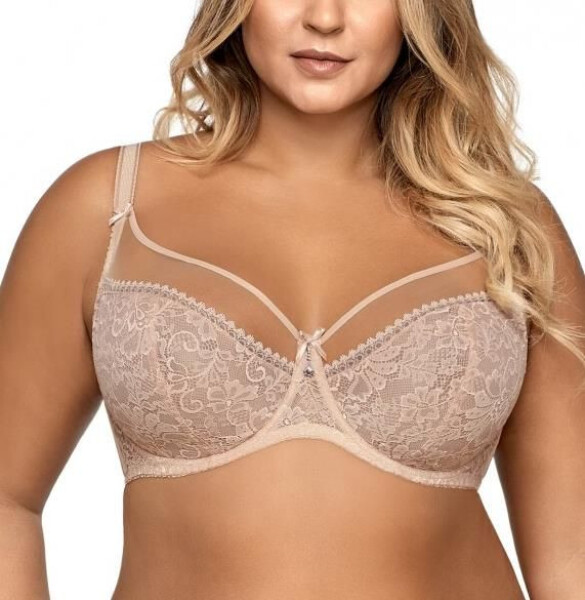 Crystal Soft 1396 Béžová podprsenka - Ava Lingerie 75 B