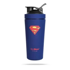 Šejkr Steel Superman™ 750 ml - GymBeam (modrá) (110272-1-single_variant)