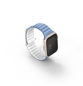 UNIQ Revix Evo Reversible Magnetic řemínek pro Apple Watch 41 40 38 mm - POWDER BLUE (modrá bílá) (8886463688229)