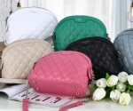 Prošívaná crossbody kabelka Nicole, světle modrá