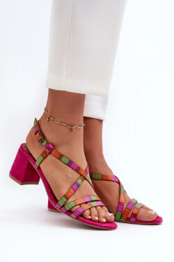 Sandály na podpatku model 198795 Step in style 38