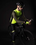Kraťasy FORCE B51 se šráky a vložkou, černo-fluo (Barva černo-fluo, velikost XS)
