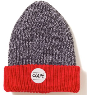 CLAST FLAPJACK RED/HEATHER GREY pánská čepice