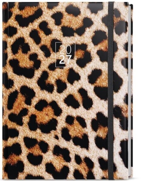 Denní diář David Lamino A5 Leopard