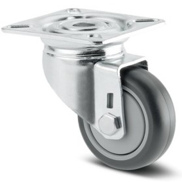 Tente Přístrojové kolečko 50 mm, otočné, kuličkové ložisko 1784