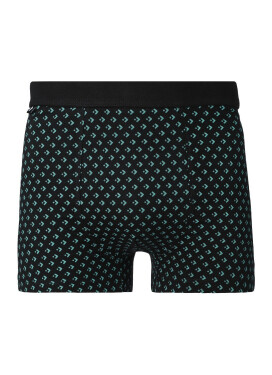 Pánské boxerky MBX550-393 černé s potiskem - Moraj 2XL