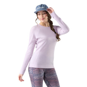 Dámské merino triko dlouhý rukáv SMARTWOOL Women's Classic Thermal Merino Base Laye, Lavender Sky Heather velikost: L