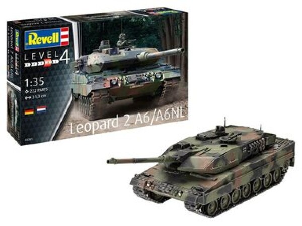 Revell ModelKit tank 03281 Leopard 2 A6 A6NL 1:35