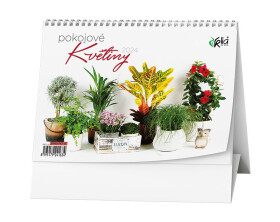 Stolní kalendář 2024 Baloušek - Pokojové květiny