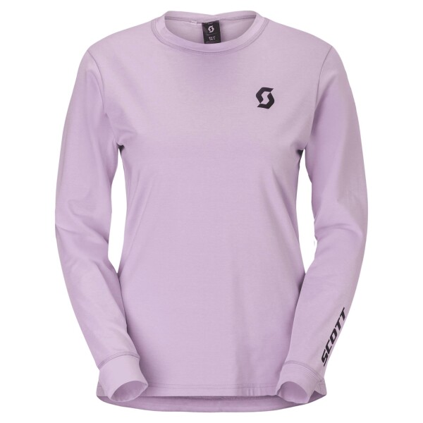 SCOTT Tee W's Vertic Pro Mid LS, Sherbet Purple (vzorek) velikost: M
