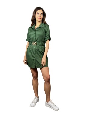 HOSH Košilové šaty Alondra Velikost: UNI, Barva: Khaki