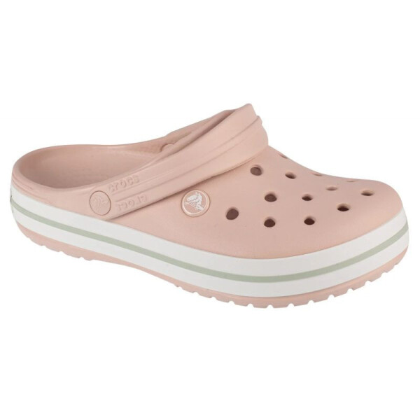 Dámské žabky 11016-6UR Pudr růžová s šedou - Crocs pudrovo-růžová 39/40