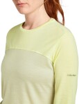 ICEBREAKER Wmns Mer 125 Cool-Lite Sphere LS Tee CB, Ashen/Citrine/Cb (vzorek) velikost: S