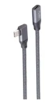 Shiverpeaks USB-C prodlužovací kabel Pro 90° 2m / Prodlužovací kabel / USB 3.2 (BS13-56030)