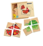Woody Mini puzzle "Beruška" v dř. Krabičce