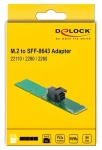 DeLock 63145 / Adaptér M.2 na SFF-8643 / PCIe x4 / interní / NVMe (63145)