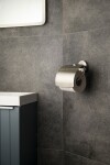 SAPHO - X-STEEL držák toaletního papíru s krytem, nerez mat XS701