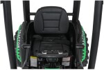 Mamido Dětský elektrický traktor MEGA D68 24V s přívěsem zelený