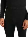 Pánské merino spodky ICEBREAKER Mens 260 Zoneknit Seamless Tights, Black velikost: L