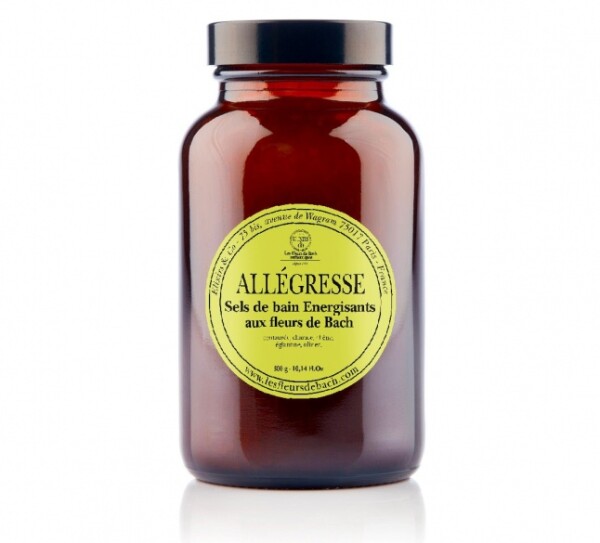 Les Fleurs de Bach sůl do koupele Allégresse - Radost 300g