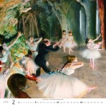 Nástěnný kalendář 2026 Helma - Impressionism, 30 x 30 cm