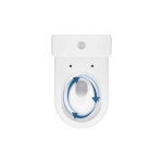 CERSANIT - WC kombi 931 FBTW REMO PRO OVAL 011 3/6 DES DUR WO ŁW WIRTUAL K3030-001