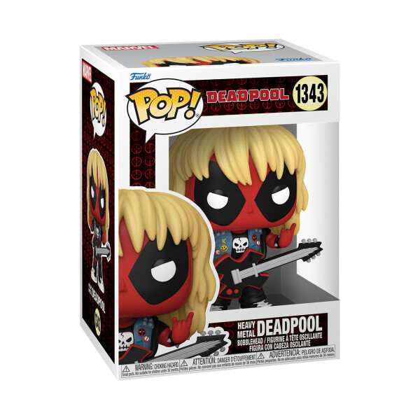 Funko POP Marvel: Deadpool- Metal band