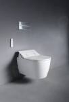 DURAVIT - ME by Starck Závěsné WC pro bidetové sedátko SensoWash, s WonderGliss, alpská bílá 25285900001