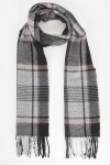 DEFACTO Men&#39;s Plaid Patterned Woven Scarf