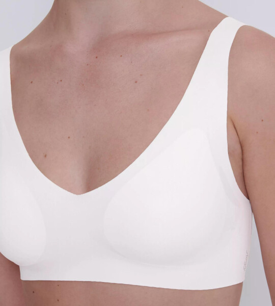 Dámská podprsenka ZERO Feel 2.0 Bralette - WHITE - bílá 00GZ - SLOGGI WHITE XXL