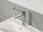 RAVAK - Safe Umyvadlová baterie s lékařskou pákou, chrom X070620