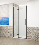 GELCO - TRINITY BLACK dveře do niky levé, 900 matné sklo, GT1290ML-B GT1290ML-B