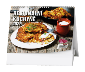 Stolní kalendář 2026 Baloušek - Regionální kuchyně