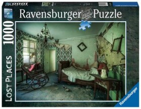 Ravensburger 173600 Ztracená místa: Zelená ložnice 1000 dílků