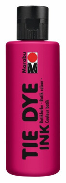 Batikovací barva 80ml - malinově růžová 005