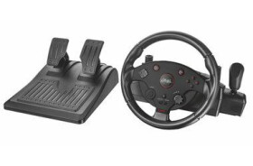 Trust GXT288 volant s řadící pákou / Pedály / Vibrace / USB / Pro PC a Playstation 3 (20293)